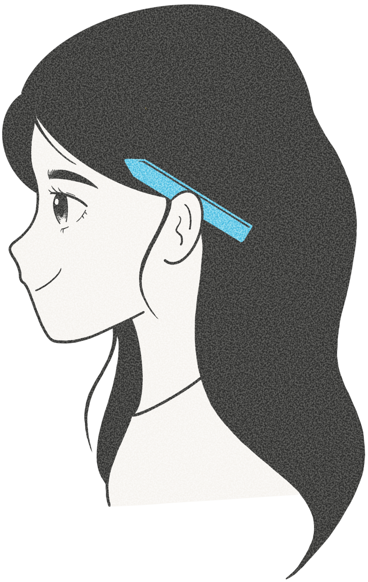 Self portrait illustration